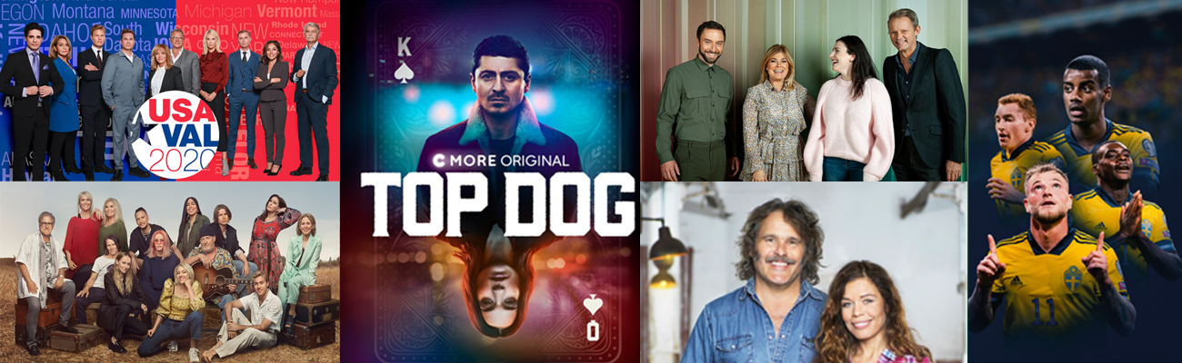 Bild som beskriver TV4 och C More fortsätter samla Sverige med hösten och vårens nyheter