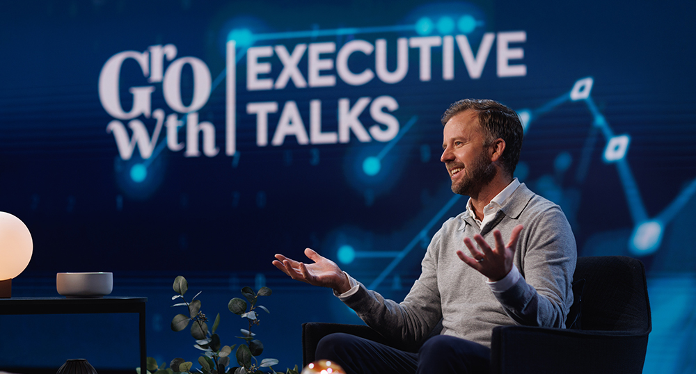 Bild som beskriver TV4:s blivande vd Mathias Berg berättar om nästa steg  för TV4