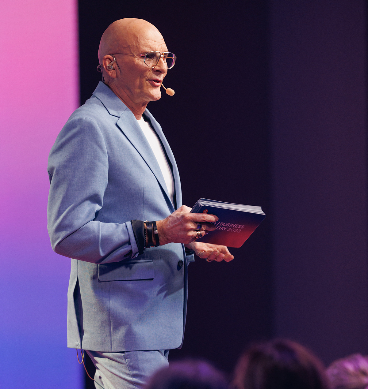 Bild som beskriver Kjell A. Nordström om hur kris blev utveckling