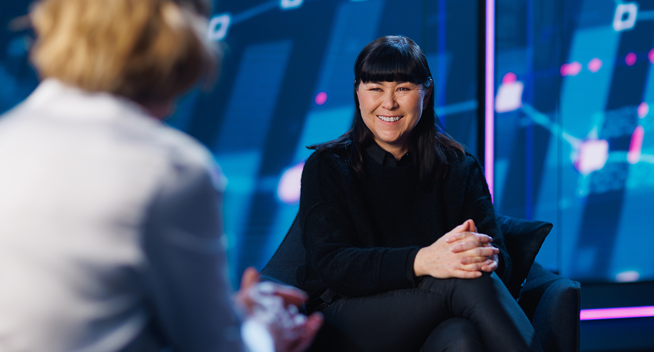 Bild som beskriver Katarina Berg om hur Spotify arbetar med företagskulturen och sitt employer brand