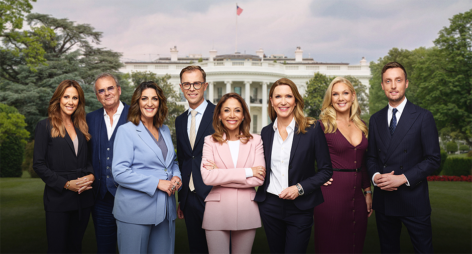 Bild som beskriver TV4:s storsatsning på amerikanska valet lockade till rekordtitt