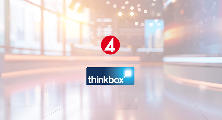 Bild som beskriver TV4 är nu internationell medlem till Thinkbox