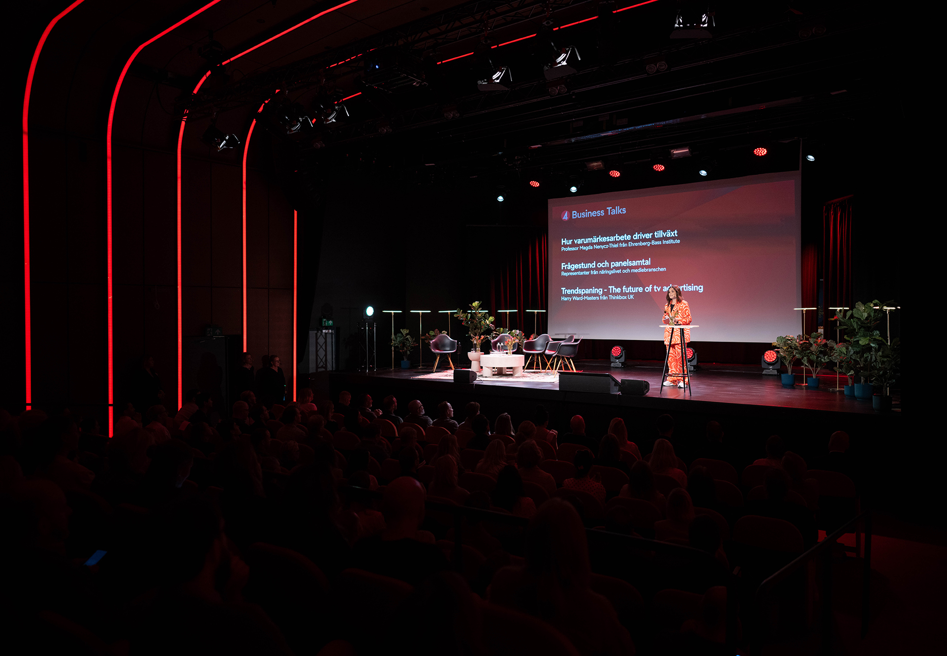 Bild som beskriver TV4 Business Talks – marknadsföring för beslutsfattare