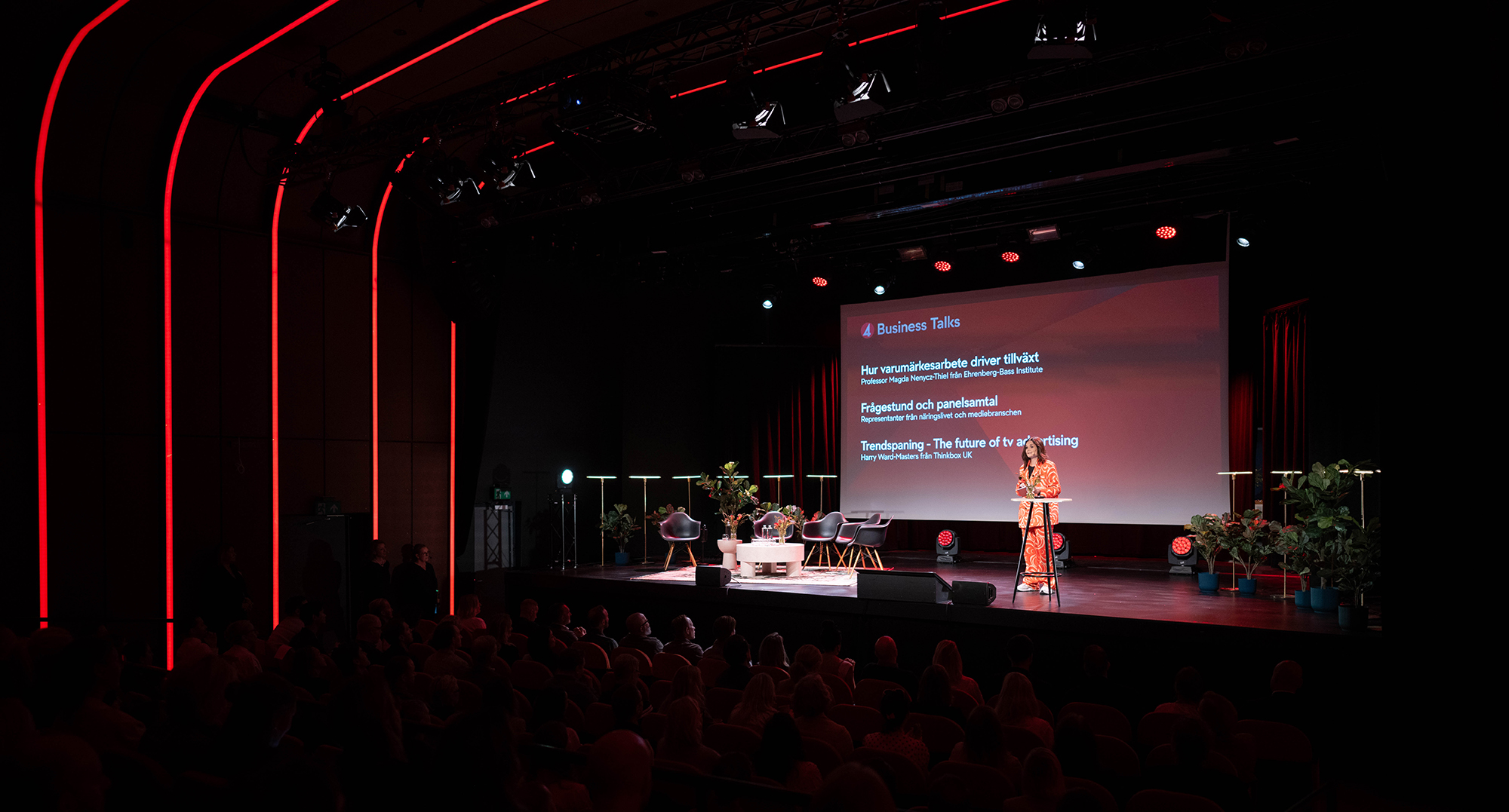 Bild som beskriver TV4 Business Talks – marknadsföring för beslutsfattare