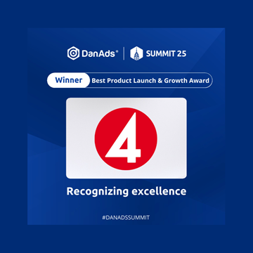 Bild som beskriver  TV4 vinner Best Product Launch & Growth i internationell tävling
