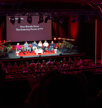 Bild som beskriver TV4 Business Talks – ett affärsseminarium med marknadsföring i fokus