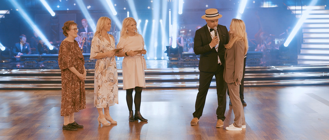 Bild som beskriver ”Vi ska möta våra kunder där de är och det tycker vi att vi gör genom att vara med i Let’s dance” 